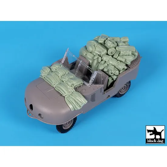 Black Dog T35259 1/35 Schwimmwagen Trippel SG 6/38 accessories set for Das Werk