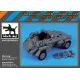 Black Dog T35260 1/35 Sd.Kfz 247 Ausf B accessories set for ICM