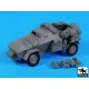 Black Dog T35260 1/35 Sd.Kfz 247 Ausf B accessories set for ICM