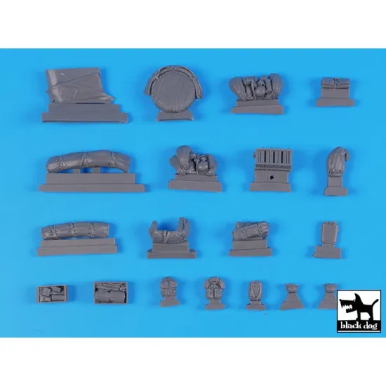 Black Dog T35260 1/35 Sd.Kfz 247 Ausf B accessories set for ICM