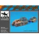 Black Dog T35262 1/35 German Sd.Kfz 2 Kettenkrattrad accessories set for Tamiya