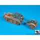 Black Dog T35262 1/35 German Sd.Kfz 2 Kettenkrattrad accessories set for Tamiya