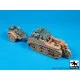 Black Dog T35262 1/35 German Sd.Kfz 2 Kettenkrattrad accessories set for Tamiya