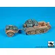 Black Dog T35262 1/35 German Sd.Kfz 2 Kettenkrattrad accessories set for Tamiya
