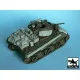 Black Dog T48003 1/48 US Sherman accessories set for Tamiya 32505 36 resin parts