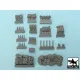 Black Dog T48005 1/48 M 10 accessories set for Tamiya 32519, 25 resin parts