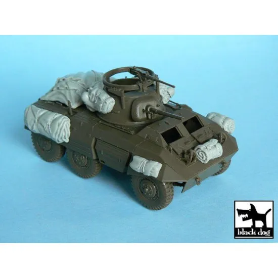 Black Dog T48006 1/48 M 8 accesories set for Tamiya 32551, 8 resin parts