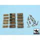 Black Dog T48014 1/48 King Tiger ammo boxes 10 boxes + ammo