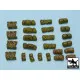 Black Dog T48018 1/48 Tentage + bedrolls #1 accessories set 24 resin parts