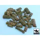Black Dog T48019 1/48 Tentage + bedrolls #2 accessories set 24 resin parts