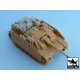 Black Dog T48023 1/48 Sturmgeschütz III Ausf.G accessories Tamiya 32525 13 parts