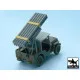 Black Dog T48027 1/48 Jeep with rocket launcher for Tamiya 32552, 43 resin parts