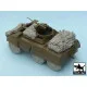 Black Dog T48041 1/48 M 20 accessories set for Tamiya 32556, 9 resin parts