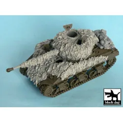 Black Dog T48046 1/48 Firefly Hessian tape camo net Tamiya 32532, 6 resin parts