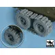 Black Dog T48049 1/48 US 2 1/2 ton Cargo Truck Traction devices for Tamiya 32548, 42 resin parts