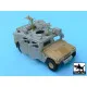 Black Dog T48058 1/48 IDF Uparmored Humvee conversion set for Tamiya kit, 50+ resin parts & PE parts