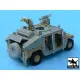 Black Dog T48058 1/48 IDF Uparmored Humvee conversion set for Tamiya kit, 50+ resin parts & PE parts