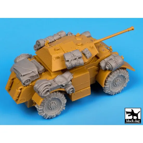 Black Dog T48060 1/48 British Staghound Mk III accessories set for Bronco models