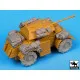Black Dog T48060 1/48 British Staghound Mk III accessories set for Bronco models