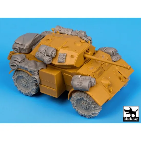 Black Dog T48060 1/48 British Staghound Mk III accessories set for Bronco models