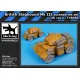 Black Dog T48060 1/48 British Staghound Mk III accessories set for Bronco models