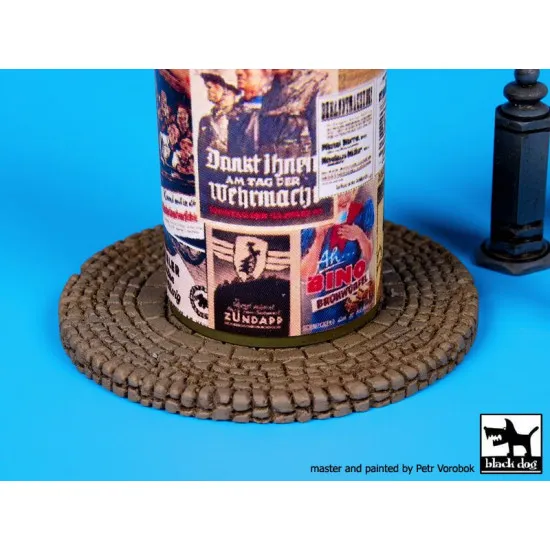 Black Dog T48062 1/48 Poster pillar Germany-Italy