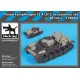 Black Dog T48064 1/48 Panzerkampfwagen II ABC accessories set for Tamiya