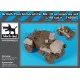 Black Dog T48065 British 7 ton armored car MK IV accessories set for Tamiya