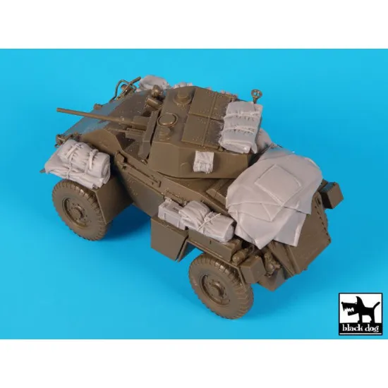 Black Dog T48065 British 7 ton armored car MK IV accessories set for Tamiya