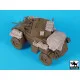 Black Dog T48065 British 7 ton armored car MK IV accessories set for Tamiya