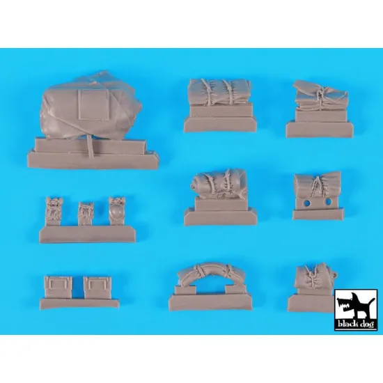 Black Dog T48065 British 7 ton armored car MK IV accessories set for Tamiya