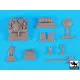 Black Dog T48066 1/48 German Panzer 38t Ausf E/F accessories set for Tamiya