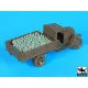 Black Dog T48067 1/48 Russian 1.5 ton cargo truck accessories set for Tamiya