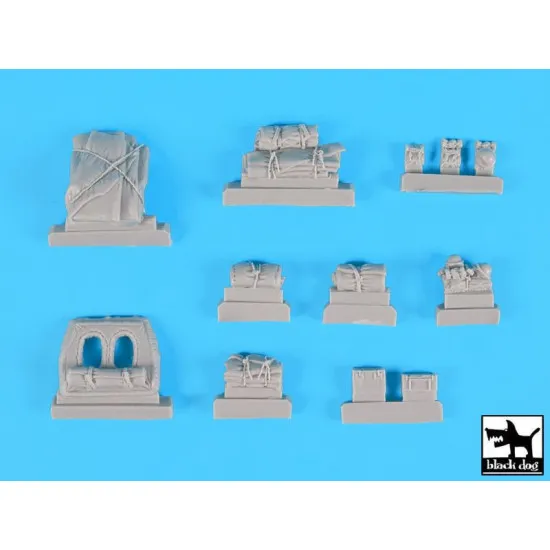 Black Dog T48068 1/48 Dingo MK II accessories set for Tamiya
