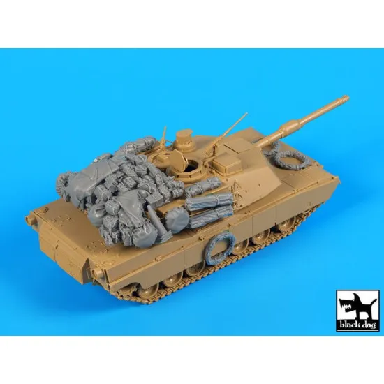 Black Dog T48069 1/48 M1A2 Abrams accessories set for Tamiya