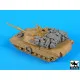 Black Dog T48069 1/48 M1A2 Abrams accessories set for Tamiya