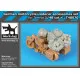 Black Dog T48070 1/48 German motorcycle + sidecar for Tamiya