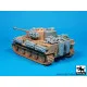 Black Dog T48071 1/48 German Tiger I accessories set for Tamiya