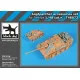 Black Dog T48072 1/48 Jagdpanther accessories set for Tamiya