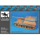 Black Dog T48073 1/48 Heavy tank destroyer Elefant accessories set for Tamiya