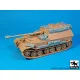 Black Dog T48073 1/48 Heavy tank destroyer Elefant accessories set for Tamiya