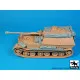 Black Dog T48073 1/48 Heavy tank destroyer Elefant accessories set for Tamiya