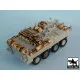 Black Dog T72002 1/72 M1126 STRYKER Iraq War for Trumpeter 07255, 7 resin parts