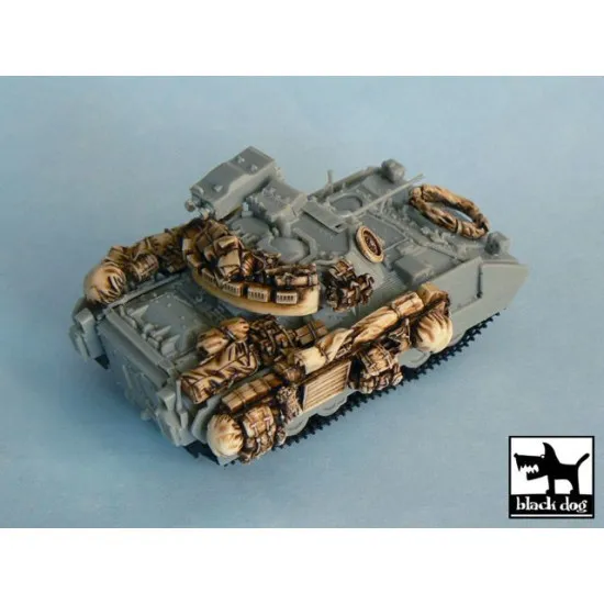 Black Dog T72006 1/72 M2 Bradley for Dragon, 16 resin parts