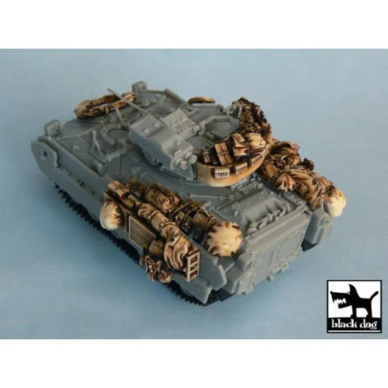 Black Dog T72006 1/72 M2 Bradley for Dragon, 16 resin parts