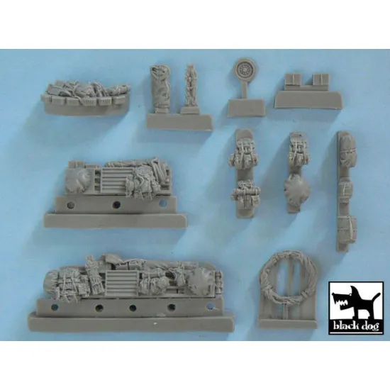 Black Dog T72006 1/72 M2 Bradley for Dragon, 16 resin parts