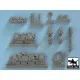 Black Dog T72006 1/72 M2 Bradley for Dragon, 16 resin parts