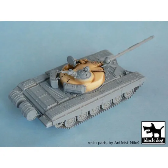Black Dog T72007 1/72 T72 M1 CZ turret for Revell 03149, 1 resin part