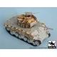 Black Dog T72008 1/72 M4A3 sandbags for Dragon 7213, 6 resin parts