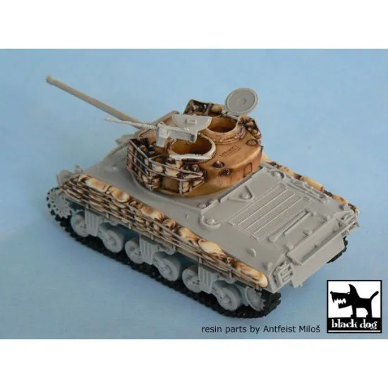Black Dog T72008 1/72 M4A3 sandbags for Dragon 7213, 6 resin parts